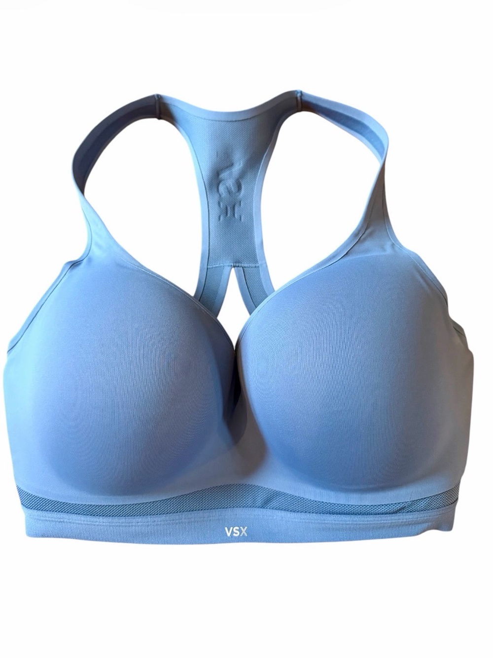 VSX Incredible Plunge Sports Bra Victoria’s Secret Slate Blue Size 36DDD/F